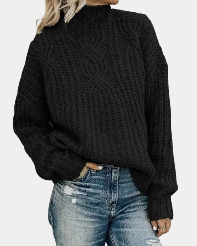 Melanie - Luxuriöser weicher Strickpullover für Damen