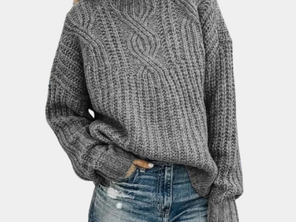 Melanie - Luxuriöser weicher Strickpullover für Damen
