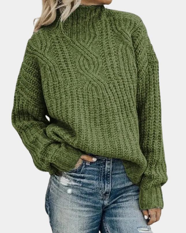 Melanie - Luxuriöser weicher Strickpullover für Damen