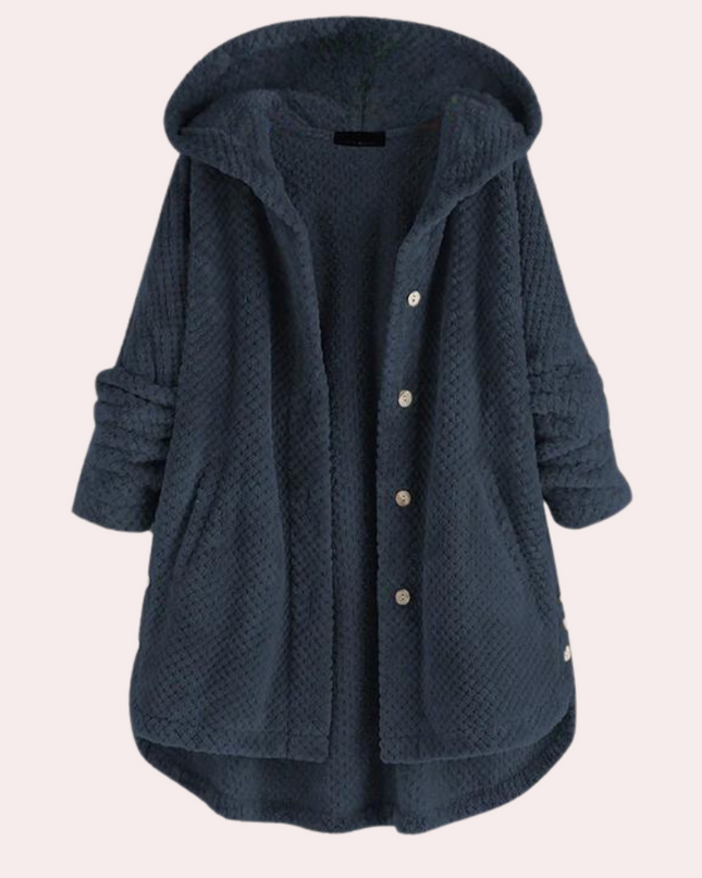 Schicke Damenjacke mit trendiger Kapuze