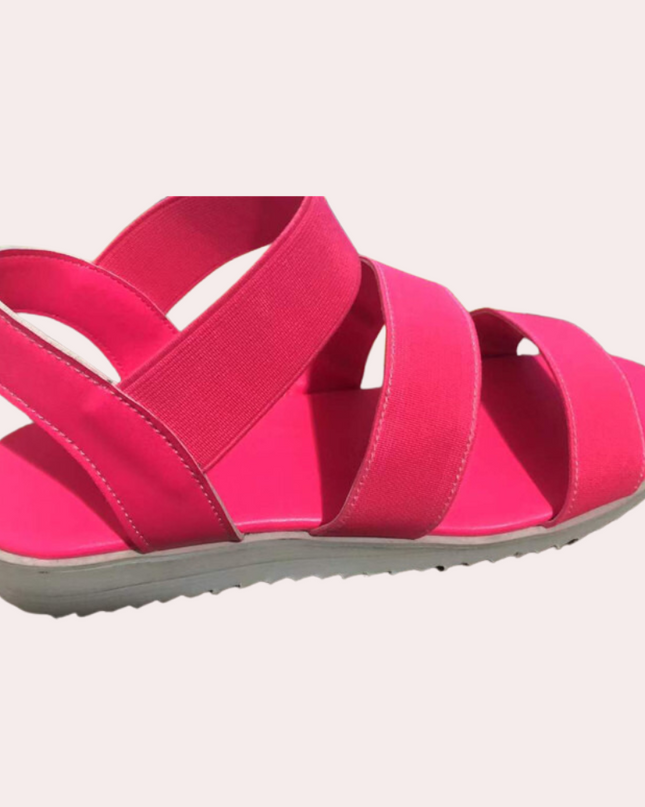 Modische und bequeme Damensandalen mit trendigen Riemchen