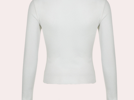Stylisches Langarm-Top für Frauen - schlicht und elegant