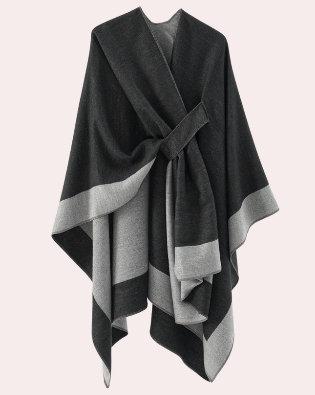 Aristea - Eleganter Luxus-Poncho für Damen