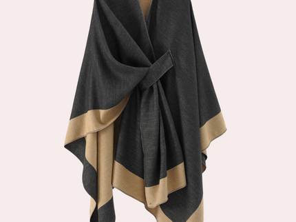 Aristea - Eleganter Luxus-Poncho für Damen