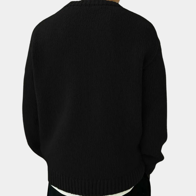 Audrick - Stilvoller und bequemer langärmeliger Strickpullover für Männer