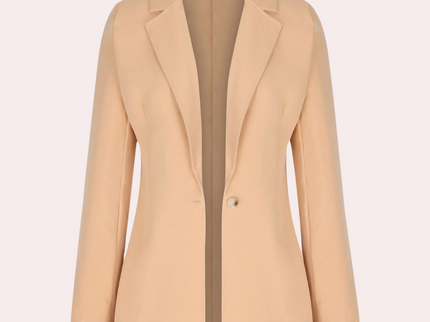 Nastya - Eleganter, minimalistischer Blazer für Damen im schlichten Stil