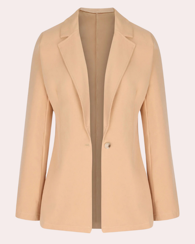 Nastya - Eleganter, minimalistischer Blazer für Damen im schlichten Stil