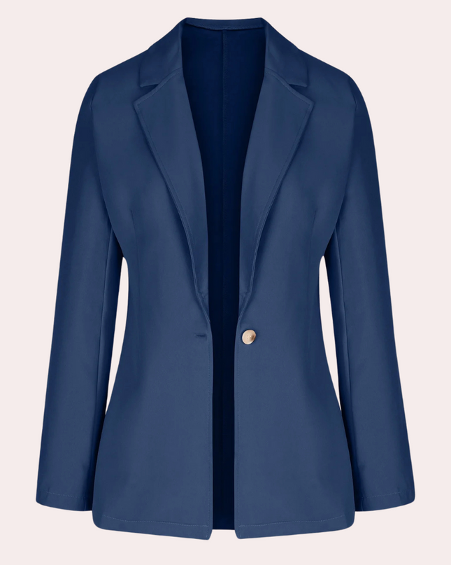 Nastya - Eleganter, minimalistischer Blazer für Damen im schlichten Stil