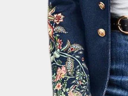Iona - Stilvoller Damenblazer mit zauberhaftem Blumendruck