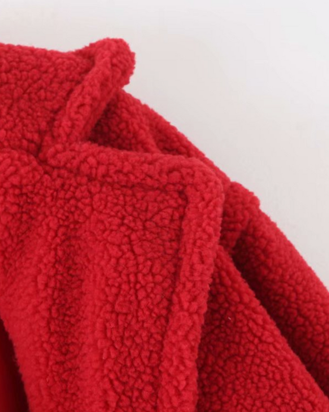 Szilard - Eleganter und bequemer Damenmantel aus Luxusplüsch