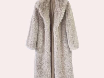 TARA - Eleganter Plüsch-Wintermantel für Damen
