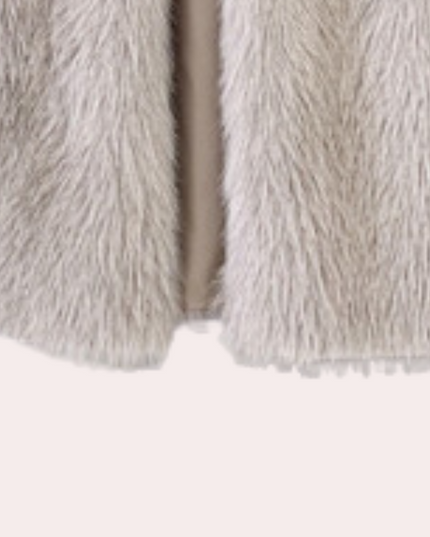 TARA - Eleganter Plüsch-Wintermantel für Damen