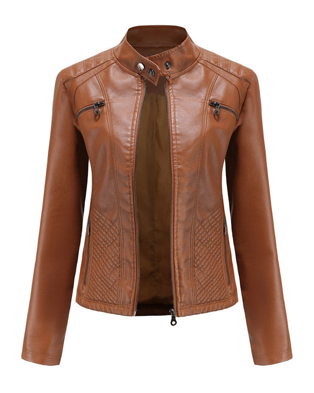 Lederjacke