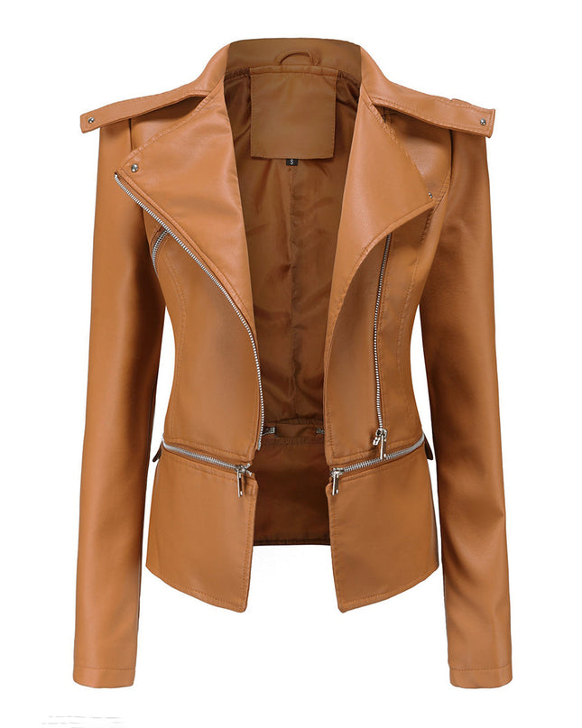 Schicke Lederjacke von ALOJZIJA