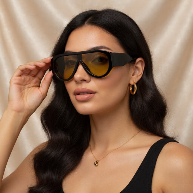 CAPRI | Übergroße Piloten-Sonnenbrille