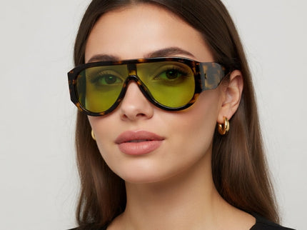 CAPRI | Übergroße Piloten-Sonnenbrille
