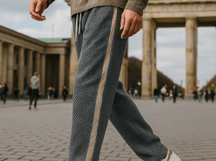 Caspar | Waffelcord-Jogginghosen