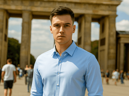 Lukas | Knitterfreies Stretchhemd für Herren