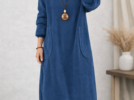 Jenny™ - Rollkragen-Midikleid