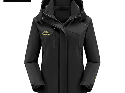 Wasserdichte Jacke mit Fleece