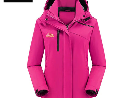 Wasserdichte Jacke mit Fleece