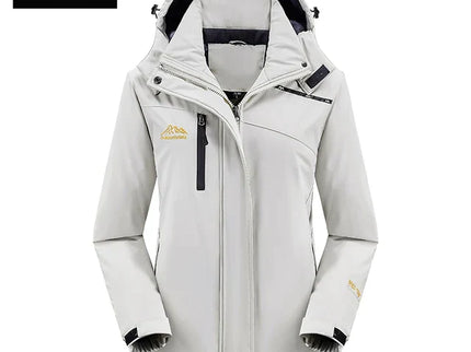 Wasserdichte Jacke mit Fleece