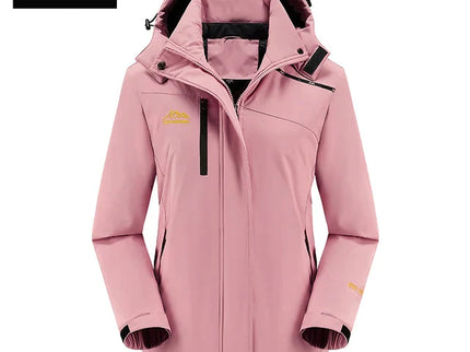 Wasserdichte Jacke mit Fleece