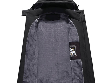 Wasserdichte Jacke mit Fleece