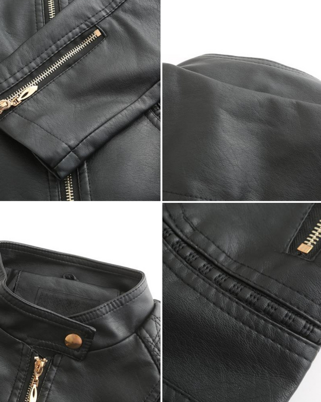 Lederjacke