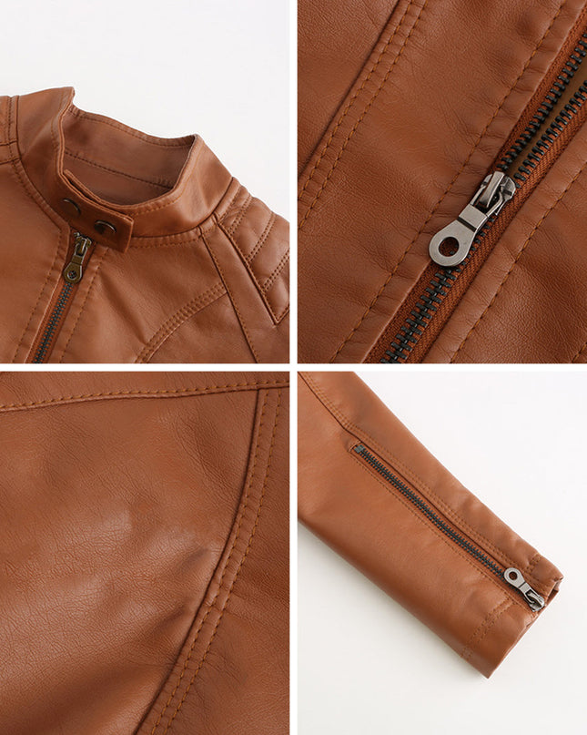 Lederjacke