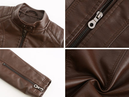Lederjacke