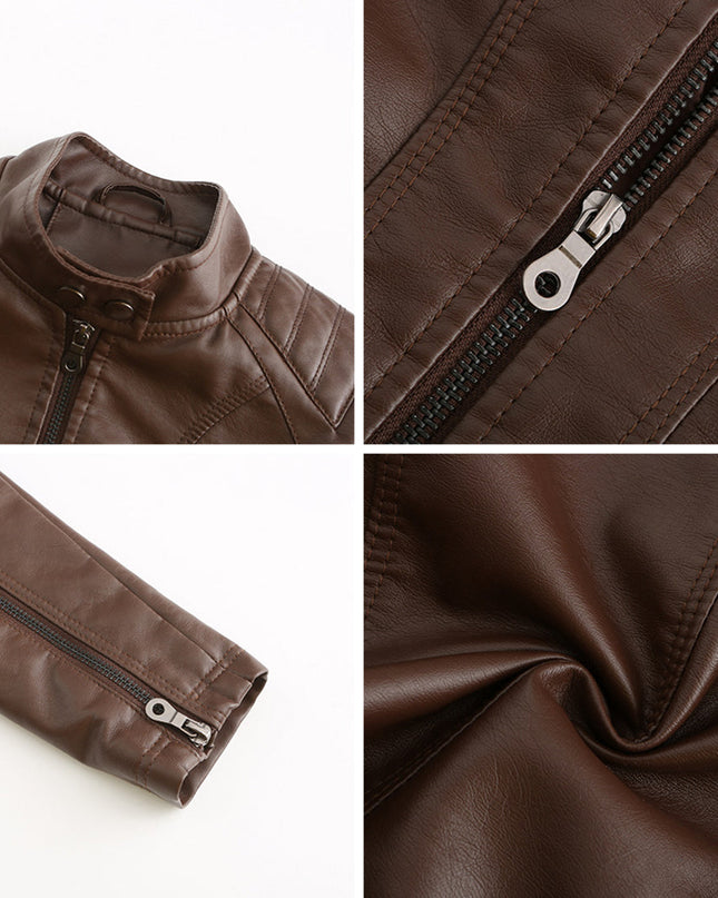 Lederjacke