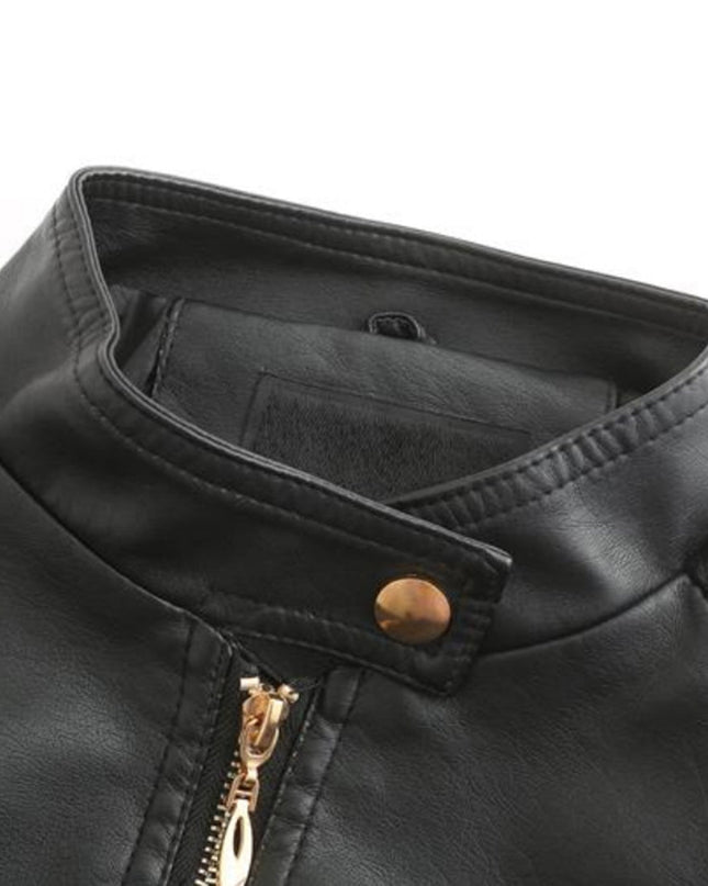 Lederjacke