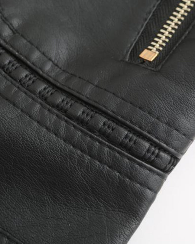 Lederjacke