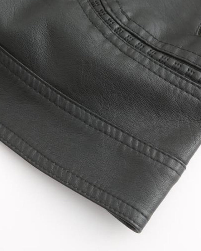 Lederjacke