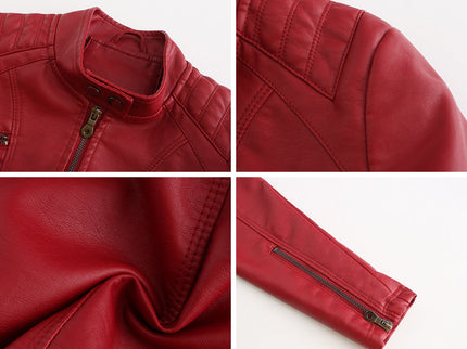 Lederjacke