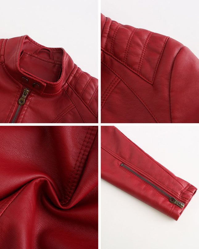 Lederjacke