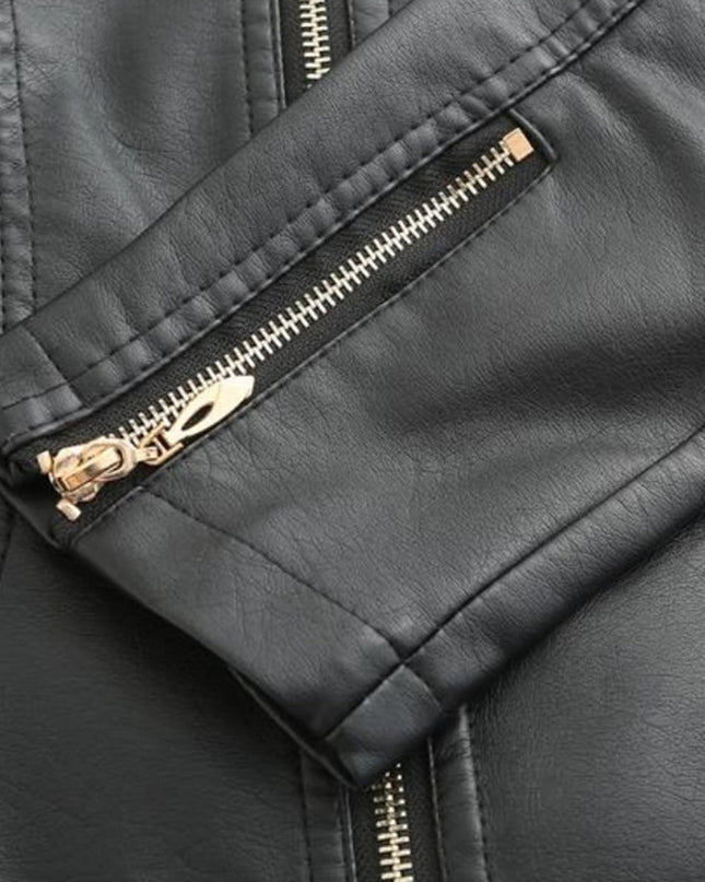 Lederjacke