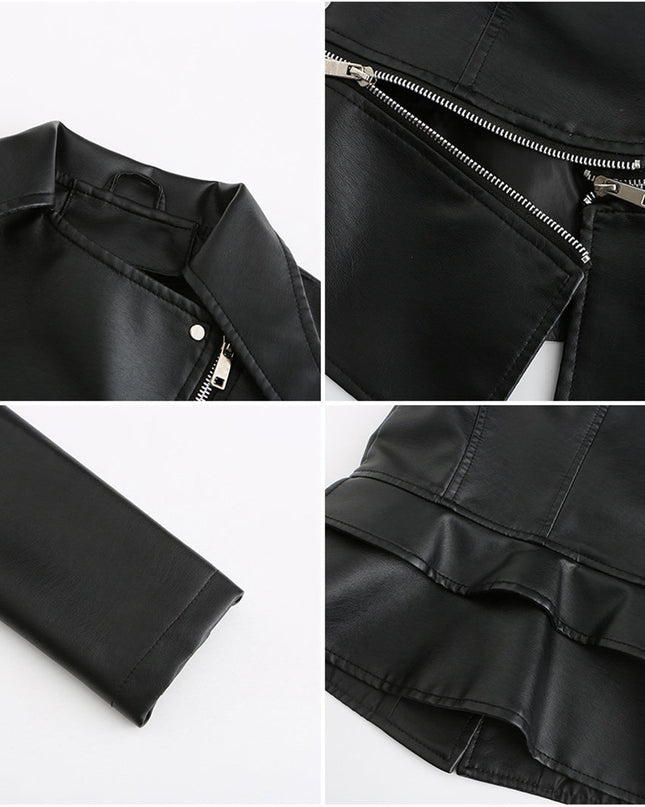 Schicke Lederjacke von ALOJZIJA