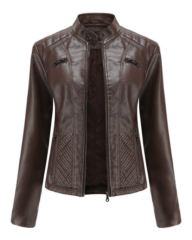 Lederjacke