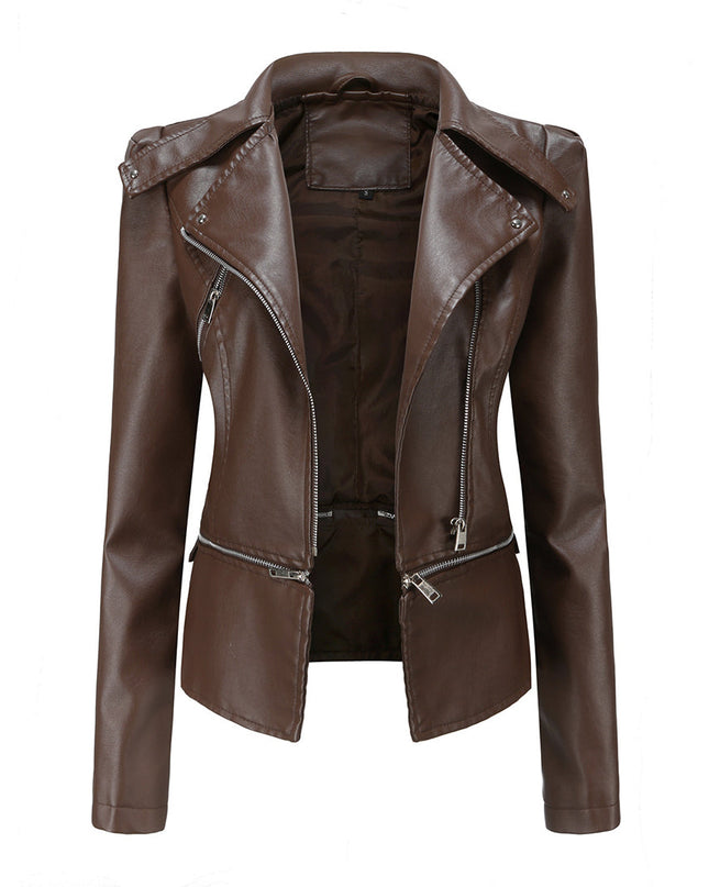Schicke Lederjacke von ALOJZIJA
