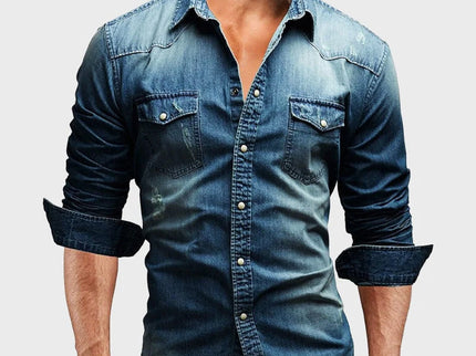 Denim-Hemd Davide Costa Miami