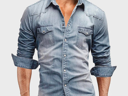 Denim-Hemd Davide Costa Miami