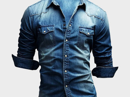 Denim-Hemd Davide Costa Miami
