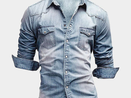 Denim-Hemd Davide Costa Miami