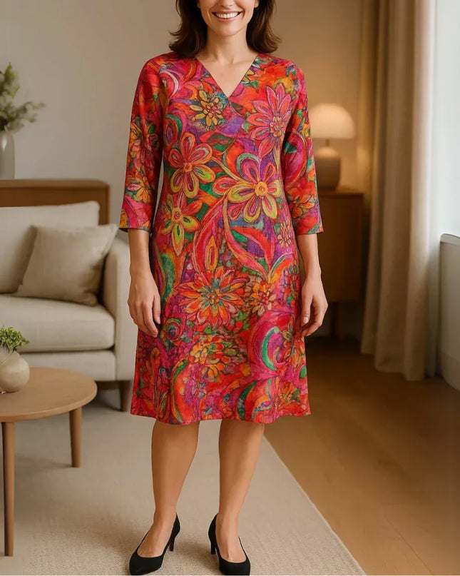 elegantes Freizeitkleid