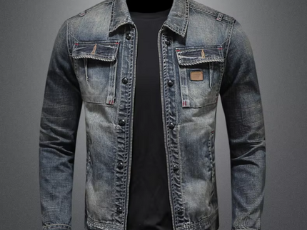 NATHAN - Trendige Denim-Jacke für Männer