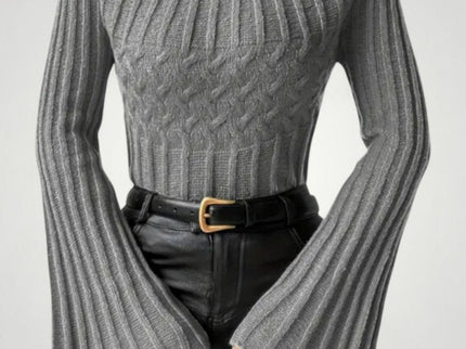 Viktoria-luise | Eleganter Pullover mit Ausgestellten Ärmeln