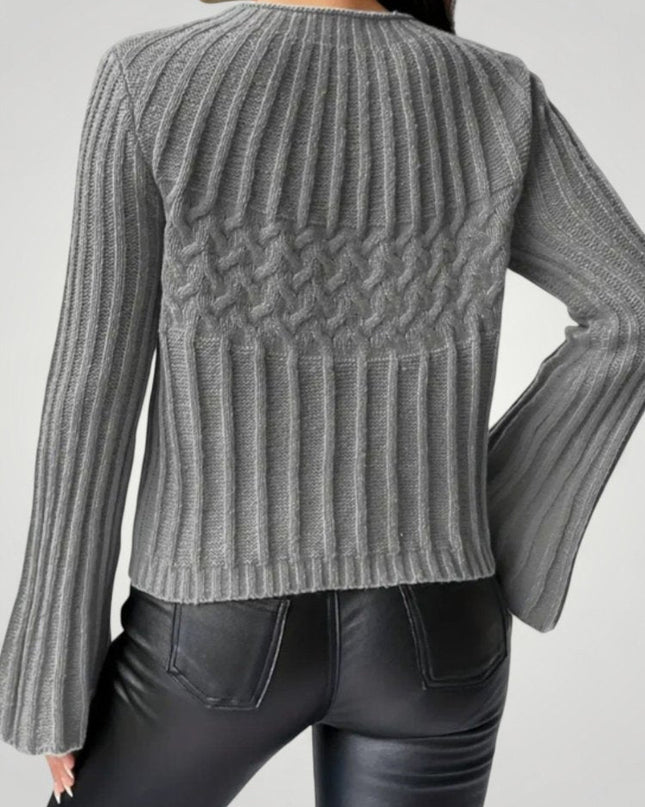 Viktoria-luise | Eleganter Pullover mit Ausgestellten Ärmeln