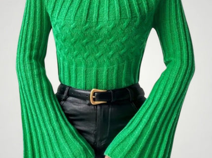 Viktoria-luise | Eleganter Pullover mit Ausgestellten Ärmeln